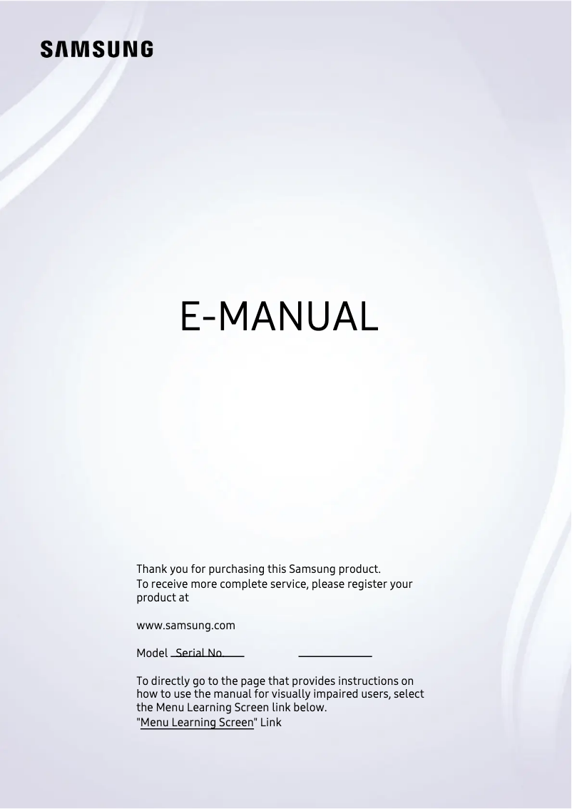 Page 1 de la notice Manuel utilisateur Samsung Odyssey Neo G8