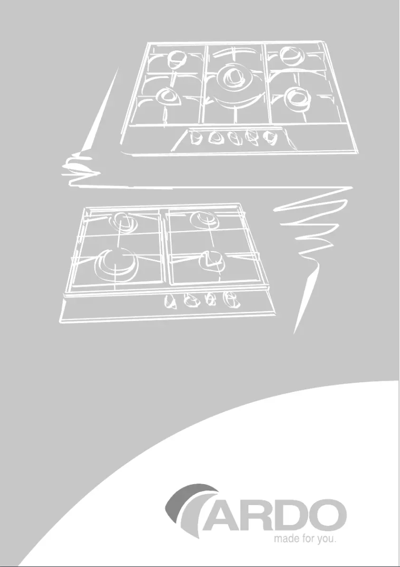 Page 1 of the manual User Manual Ardo SL75GTX