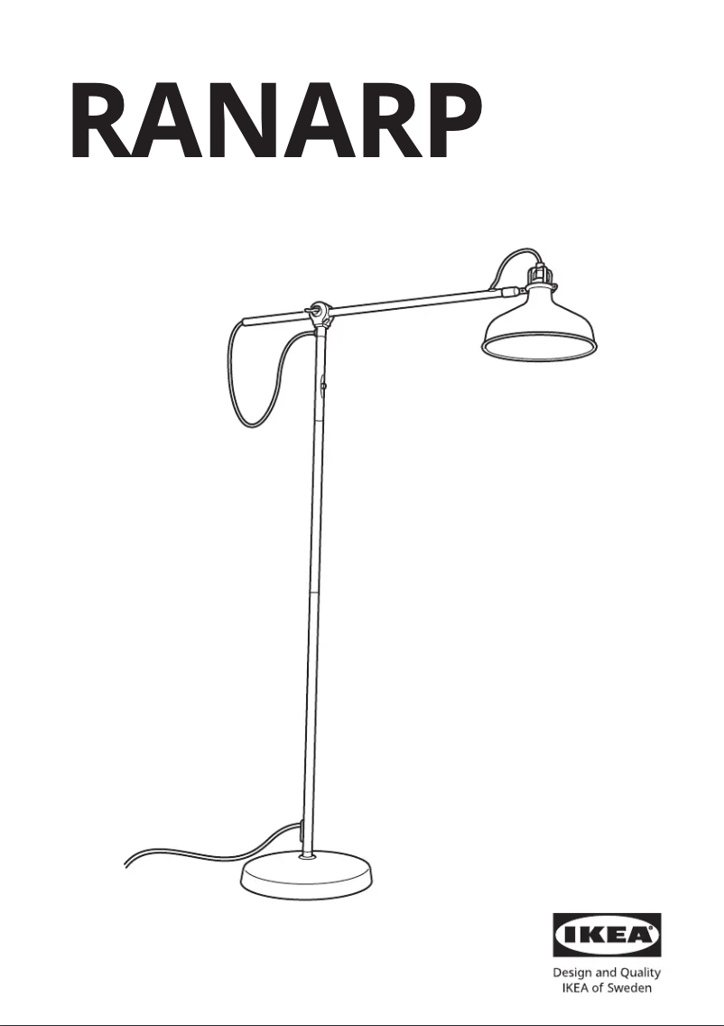 Image de la première page du manuel de l'appareil RANARP 003.313.83