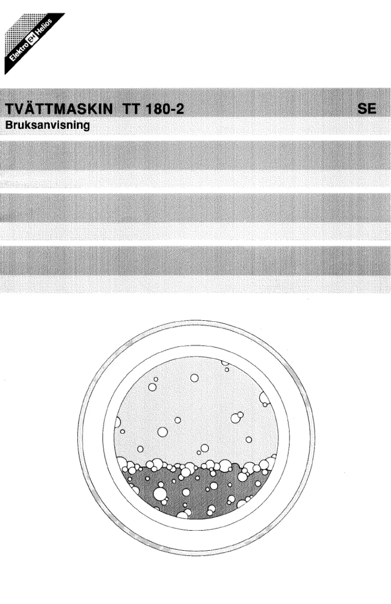 Page 1 de la notice Manuel utilisateur Elektro Helios TT180-2