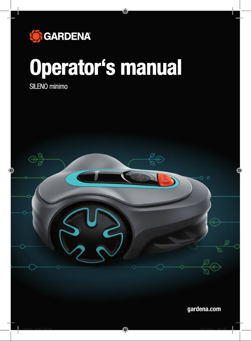 Page 1 de la notice Manuel utilisateur Gardena SILENO minimo