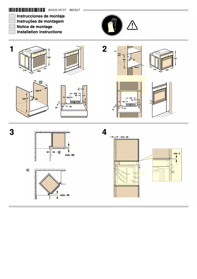 Page 1 de la notice Manuel utilisateur Balay 3HB559XCT