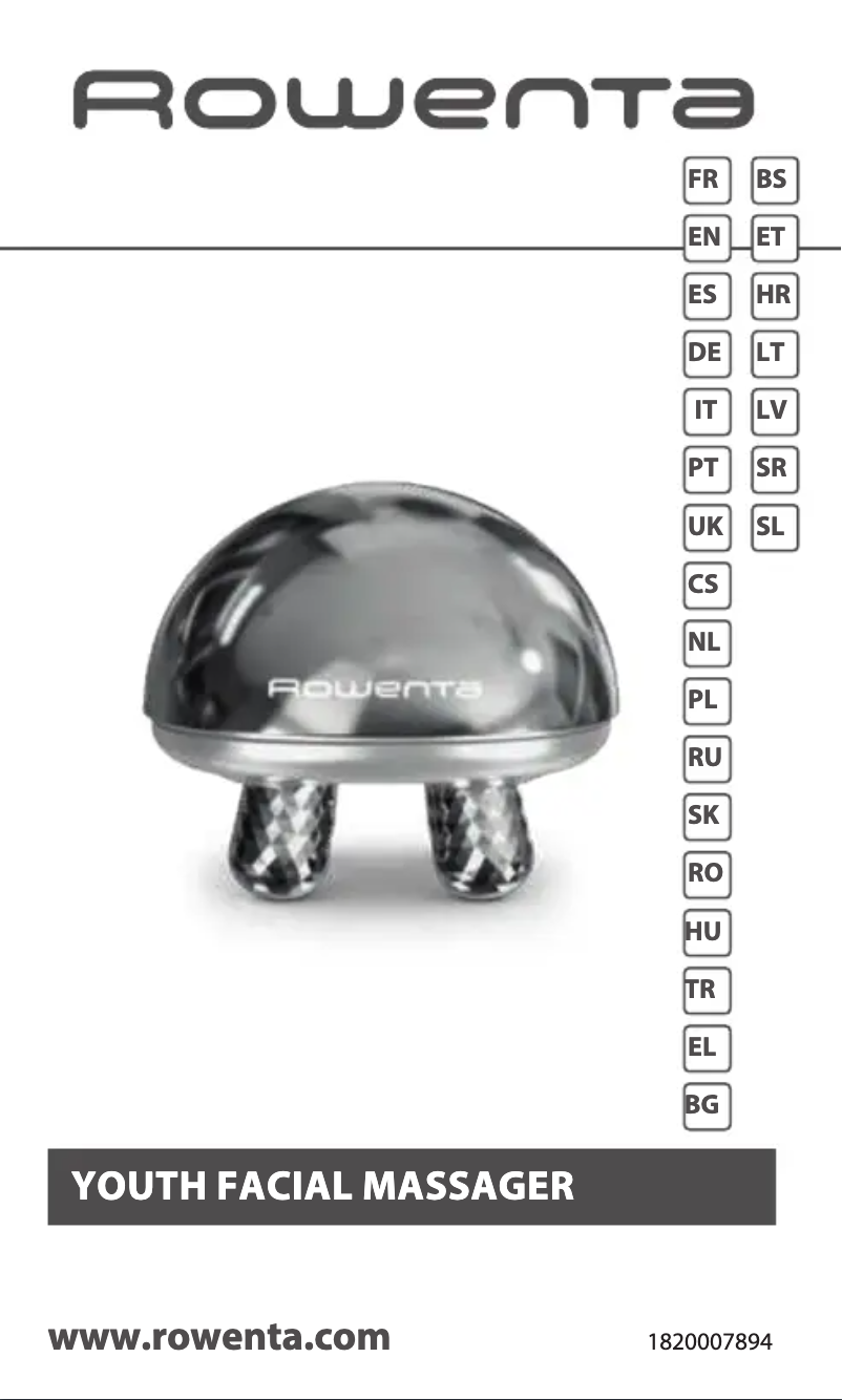 Page 1 de la notice Manuel utilisateur Rowenta Youth LV6020
