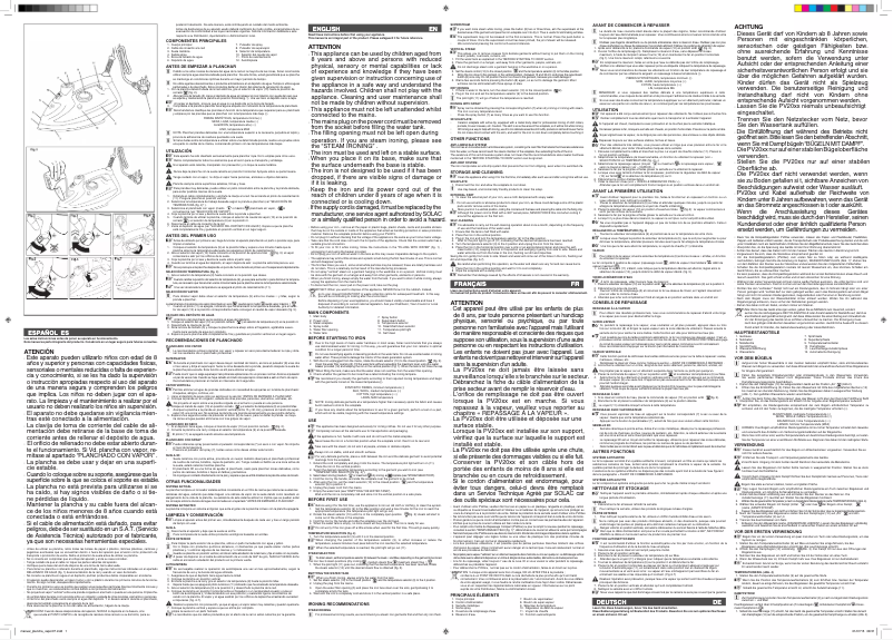 Page 1 de la notice Manuel utilisateur Solac New Optima PV2017