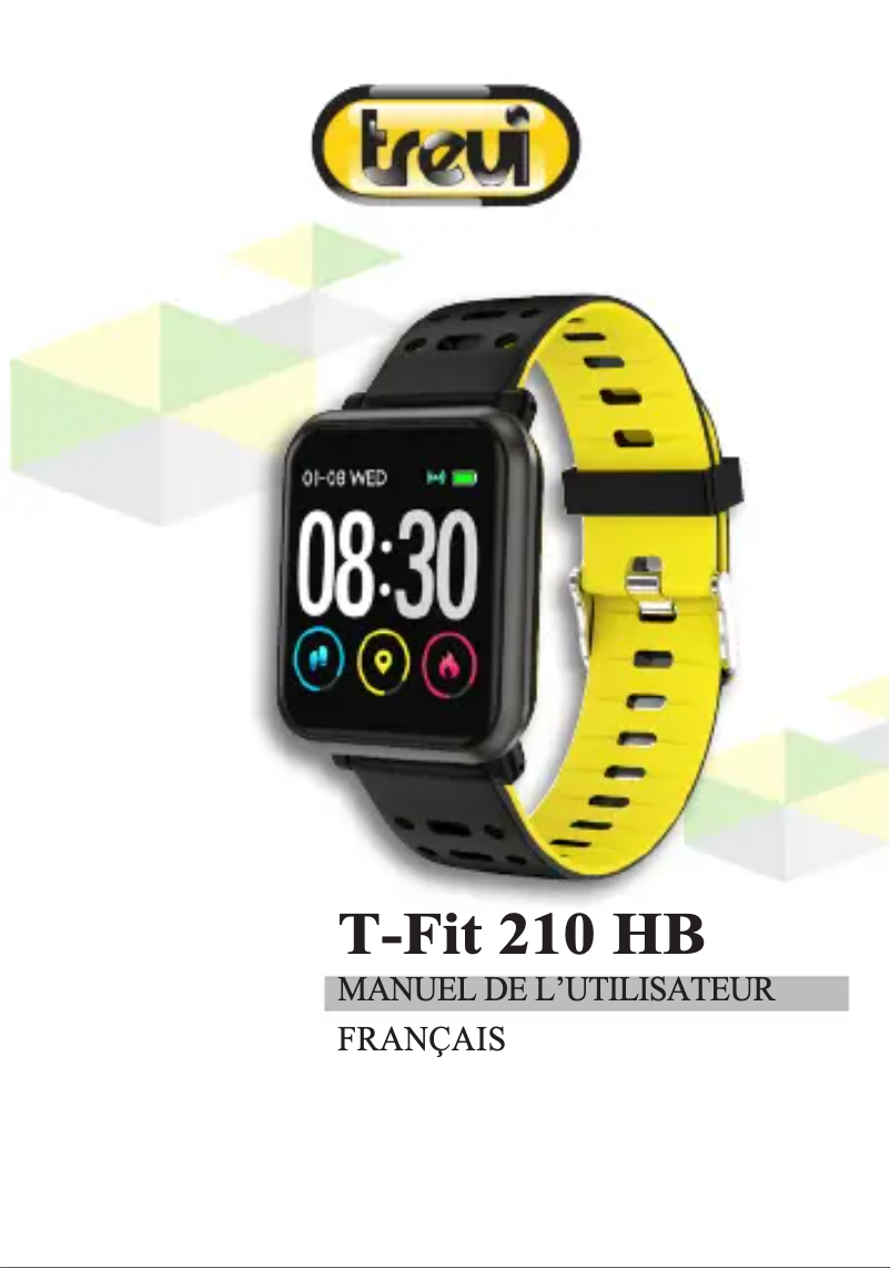 Page 1 of the manual User Manual Trevi T-Fit 210 HB