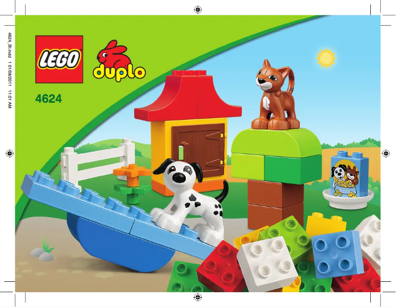 Página 1 del manual Manual de usuario Lego Duplo 4624