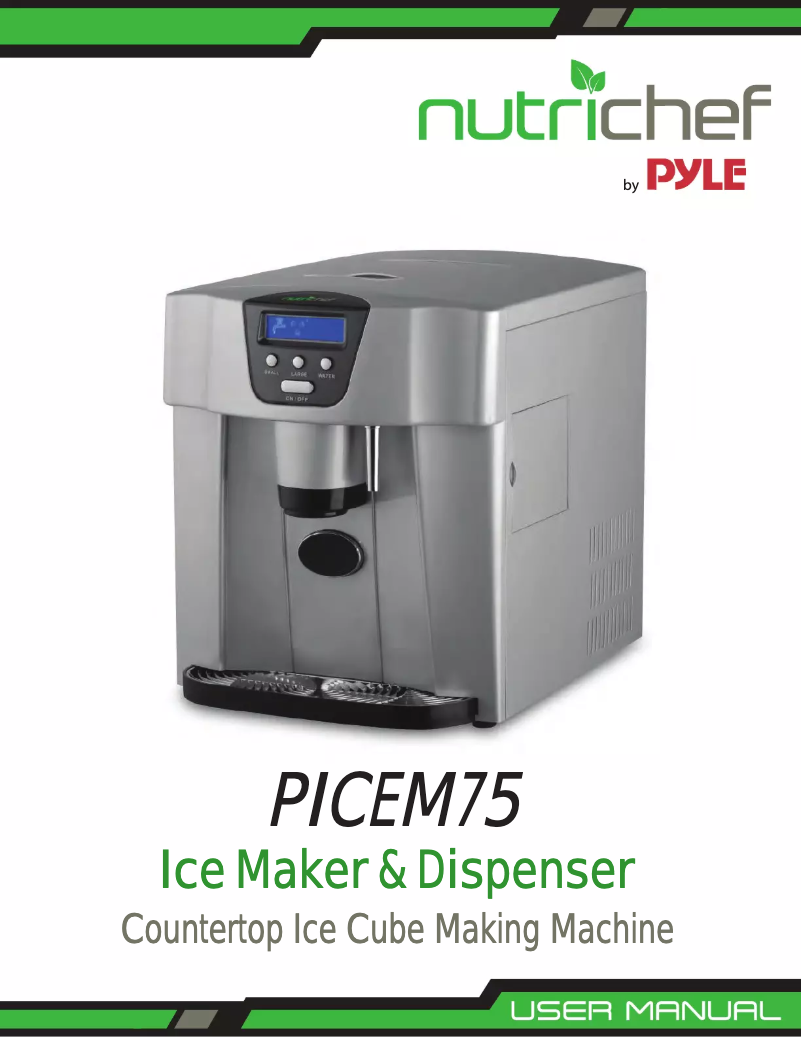 Page 1 de la notice Manuel utilisateur Nutrichef PICEM75