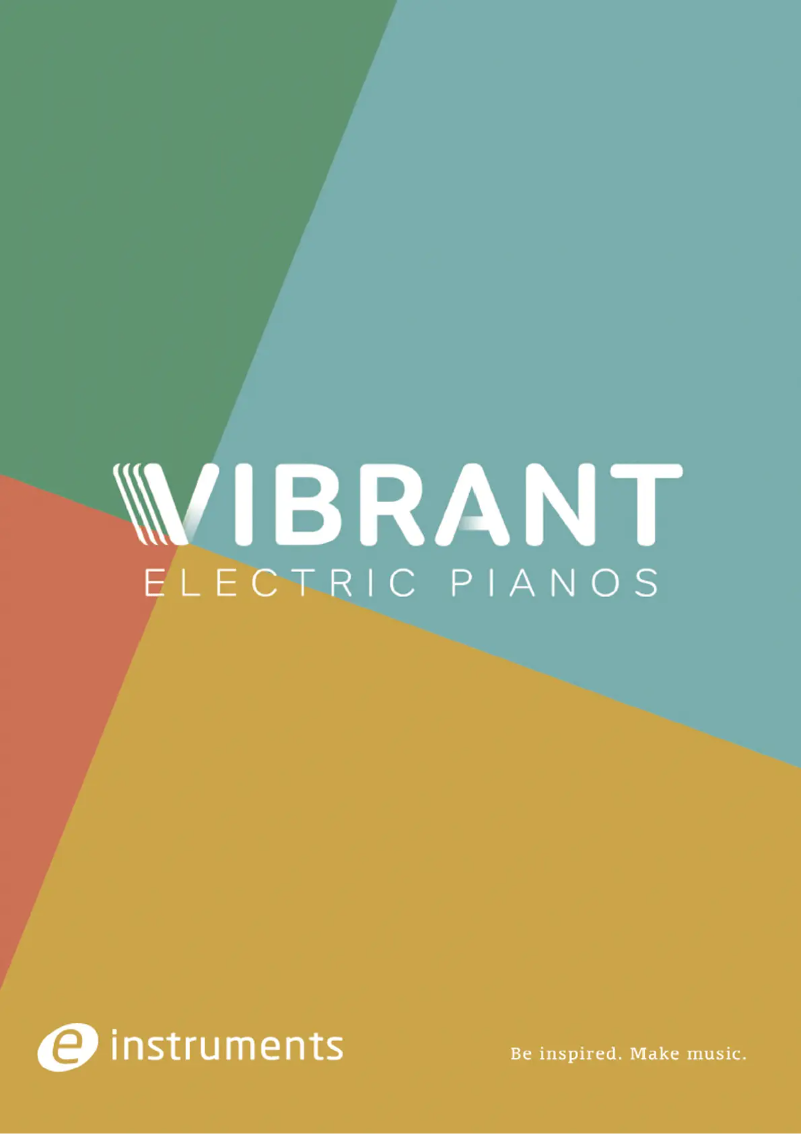 Page 1 de la notice Manuel utilisateur Steinberg Vibrant