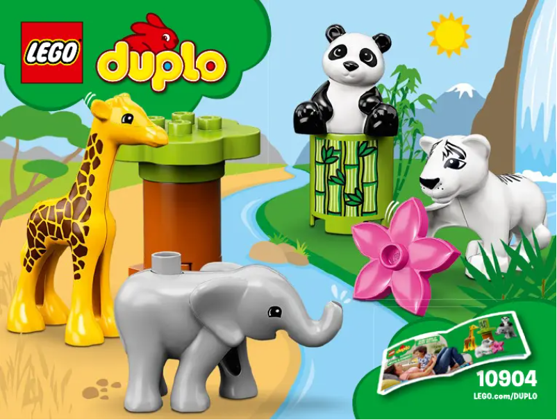 Page 1 de la notice Manuel utilisateur Lego Duplo 10904