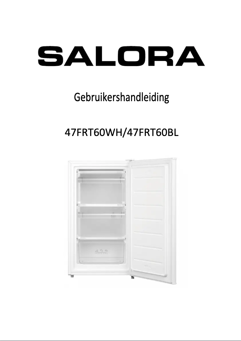 Página 1 del manual Manual de usuario Salora 47FRT60WH