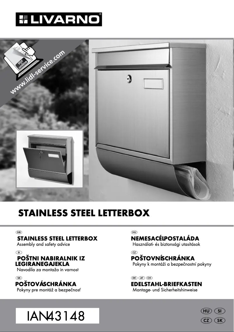 Page 1 de la notice Manuel utilisateur Livarno Lux Z30559