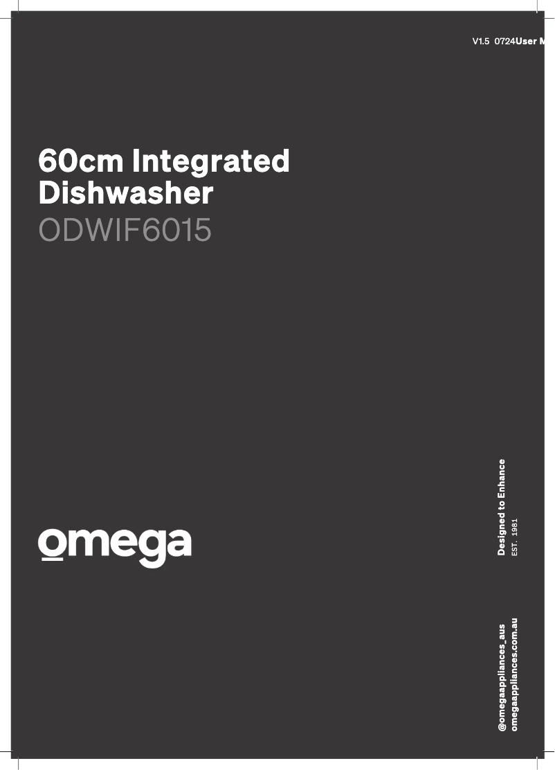 Page 1 of the manual User Manual Omega ODWIF6015
