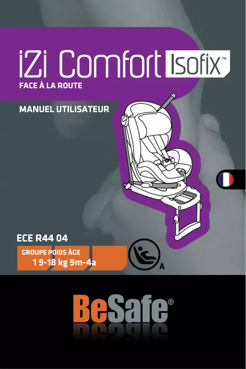 Page 1 of the manual User Manual BeSafe IZi Comfort X3 ISOfix