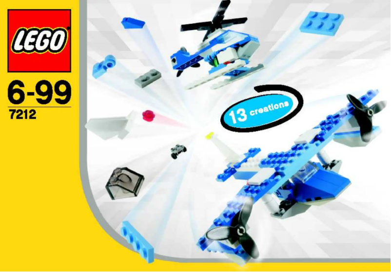 Página 1 del manual Manual de usuario Lego 7212