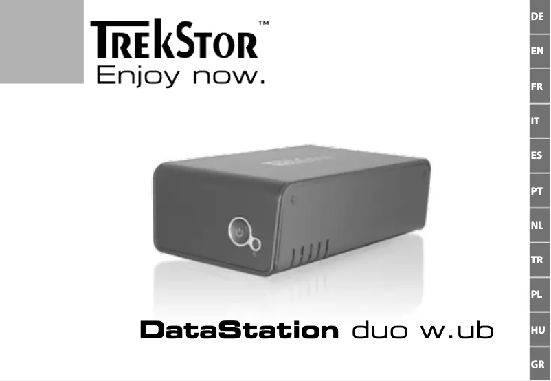 Page 1 of the manual User Manual TrekStor Duo w.ub