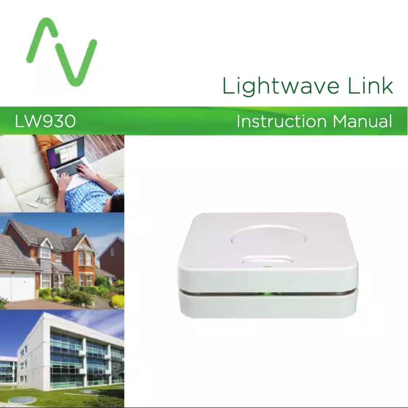 Página 1 del manual Manual de usuario Lightwave Link LW930
