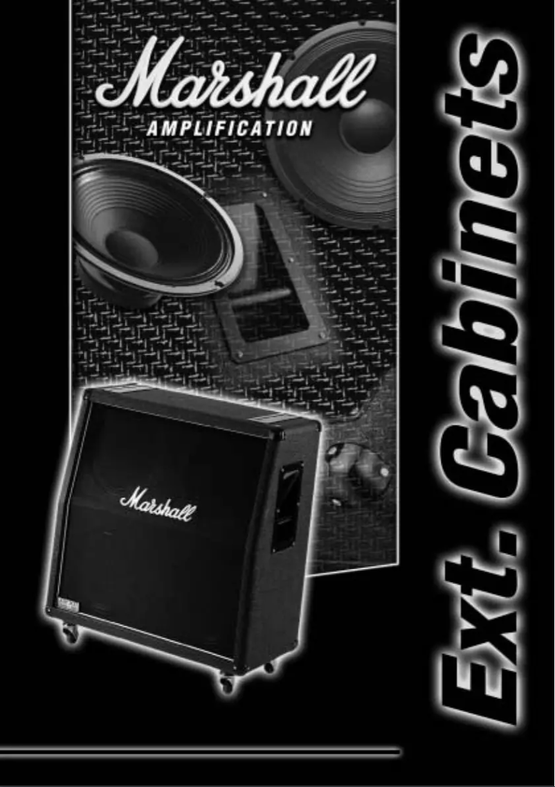 Page 1 de la notice Manuel utilisateur Marshall MR1936