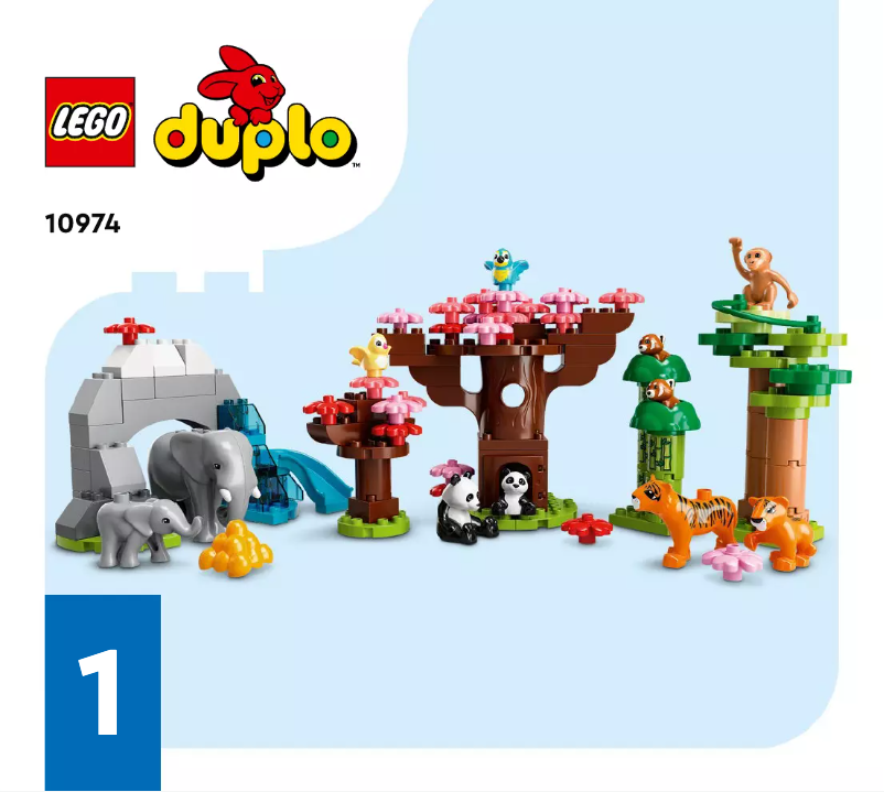 Página 1 del manual Manual de usuario Lego Duplo 10974