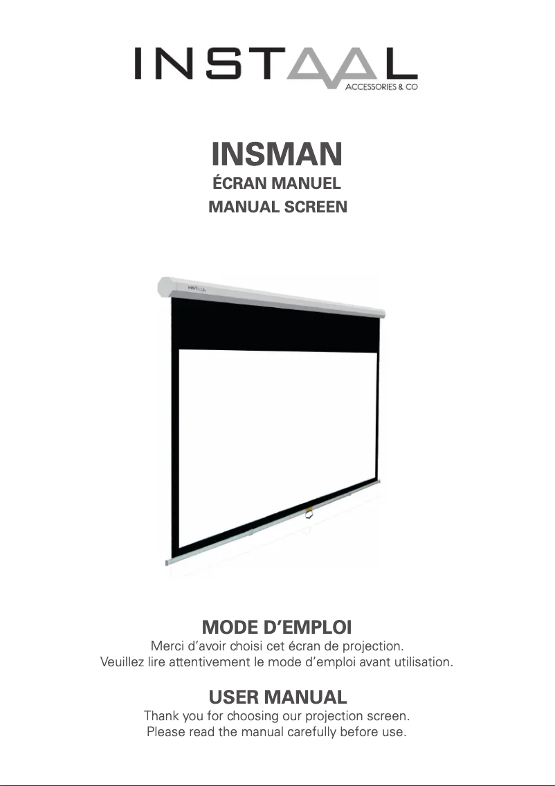 Page 1 of the manual User Manual Instaal INSMAN 170