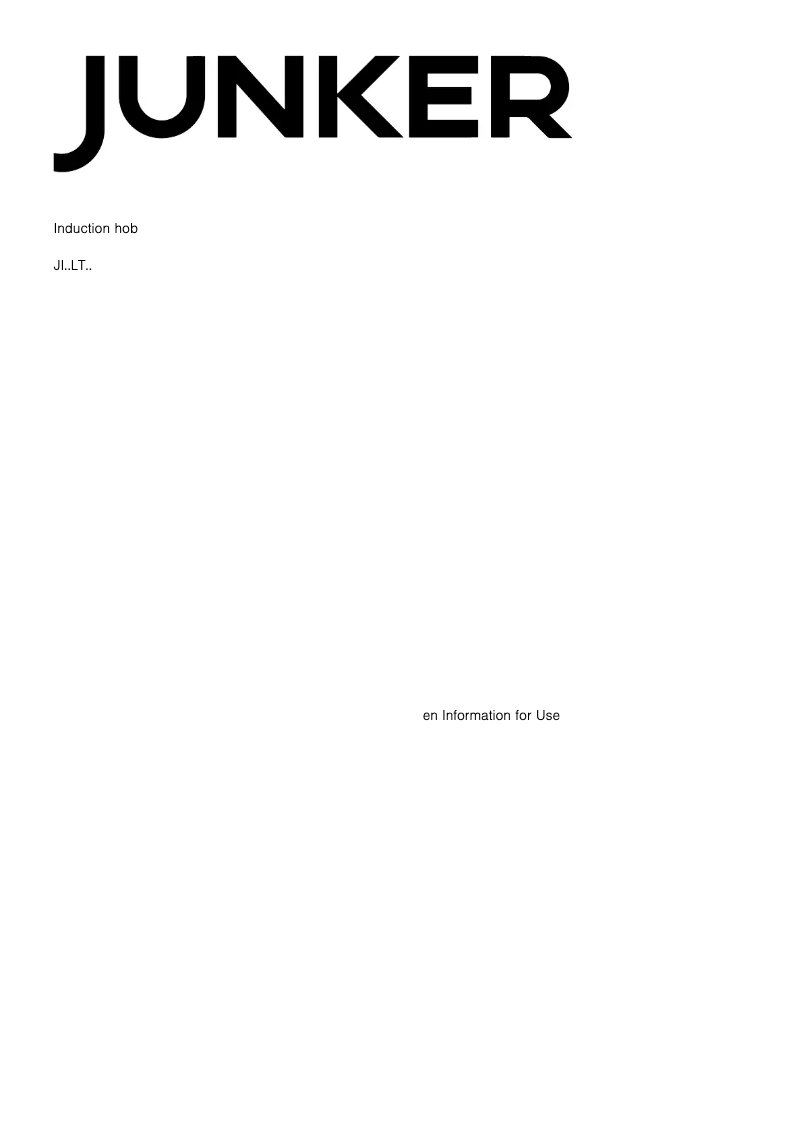 Page 1 de la notice Instructions / montage Junker JI38LT57