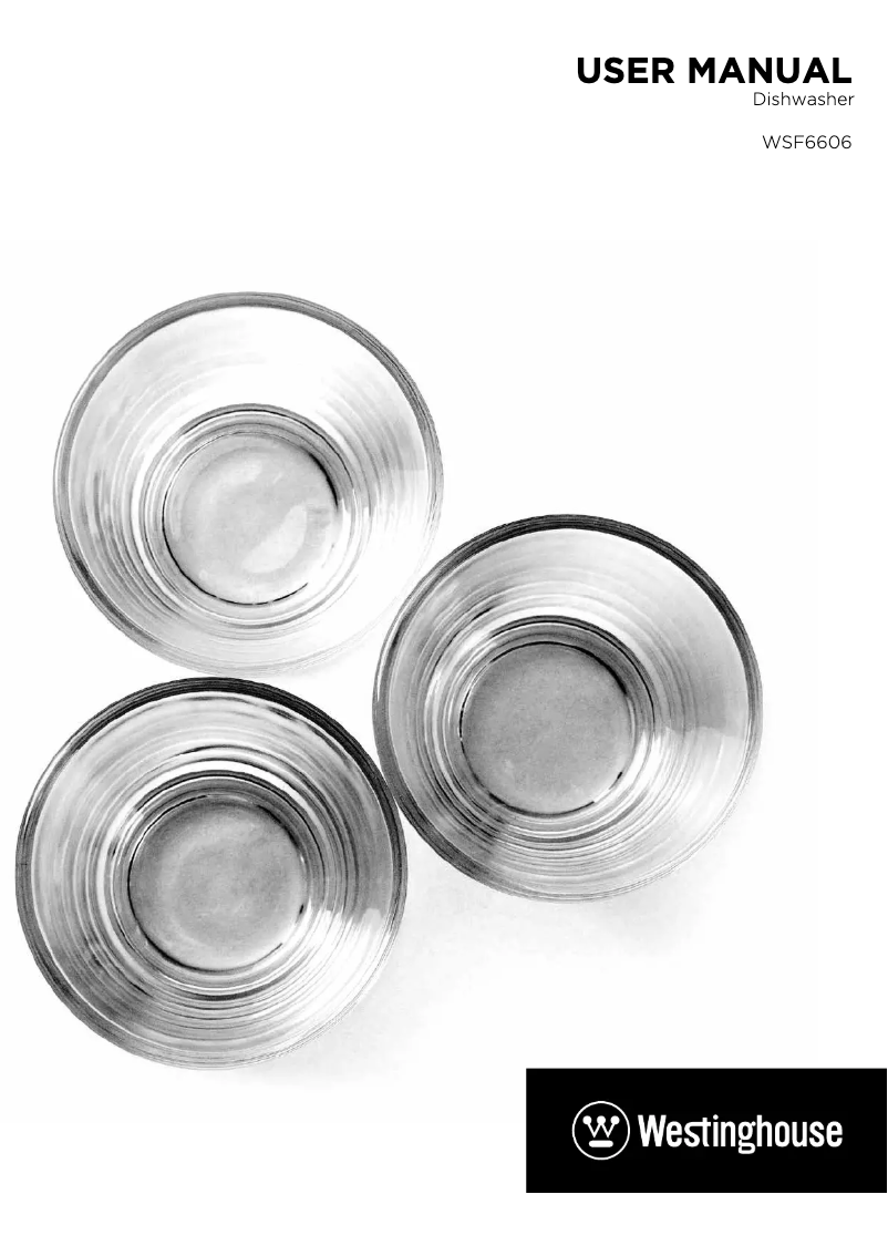 Page 1 de la notice Manuel utilisateur Westinghouse WSF6606X