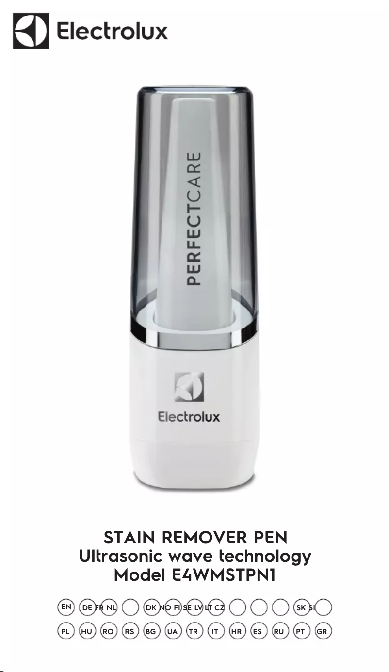 Página 1 del manual Manual de usuario AEG E4WMSTPN1