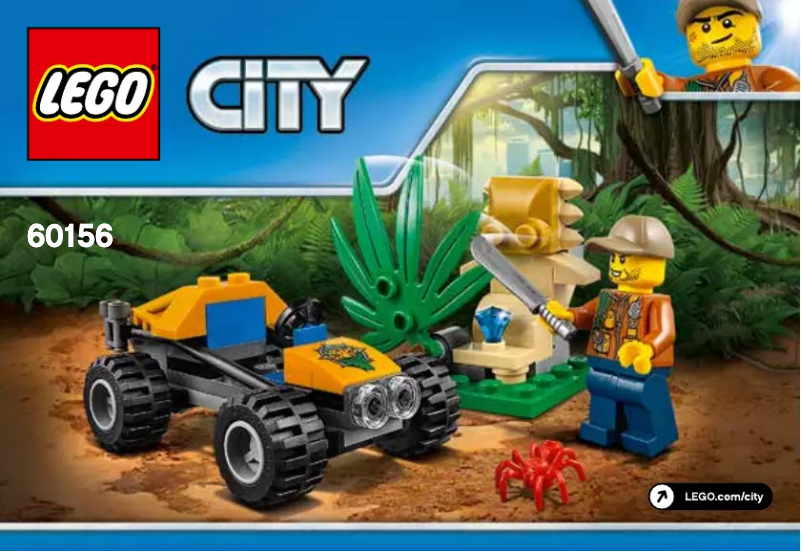 Page 1 de la notice Manuel utilisateur Lego City 60156