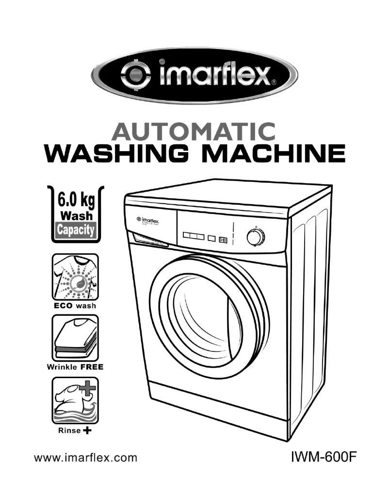 Página 1 del manual Manual de usuario Imarflex IWM-600F