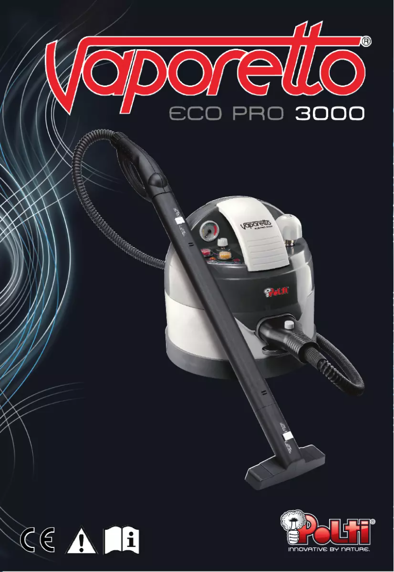 Page 1 of the manual User Manual Polti Vaporetto ECO PRO 3000