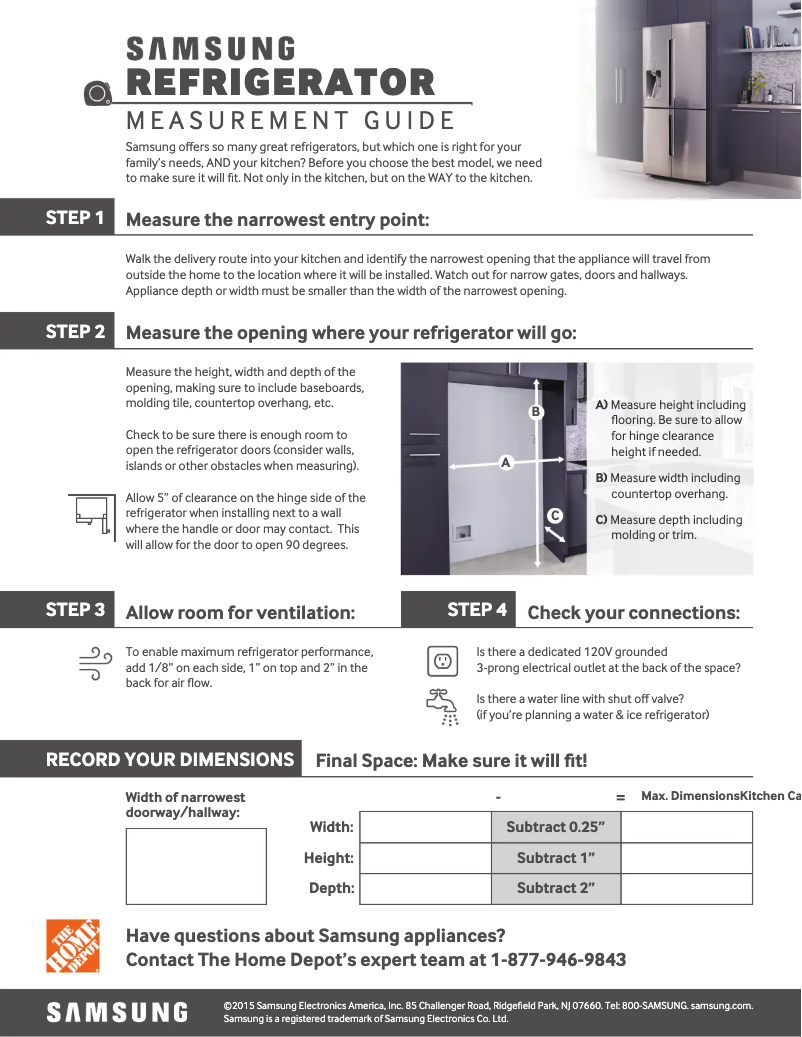 Página 1 del manual Manual de usuario Samsung RF260BEAEBC