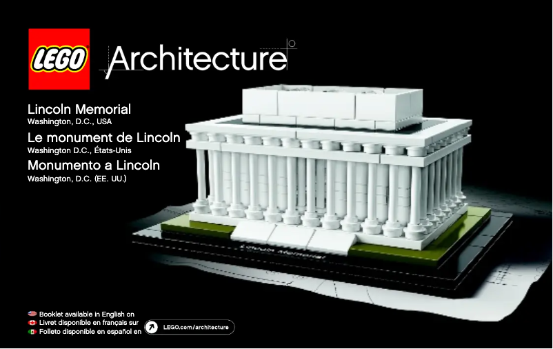 Page 1 de la notice Manuel utilisateur Lego Architecture 21022