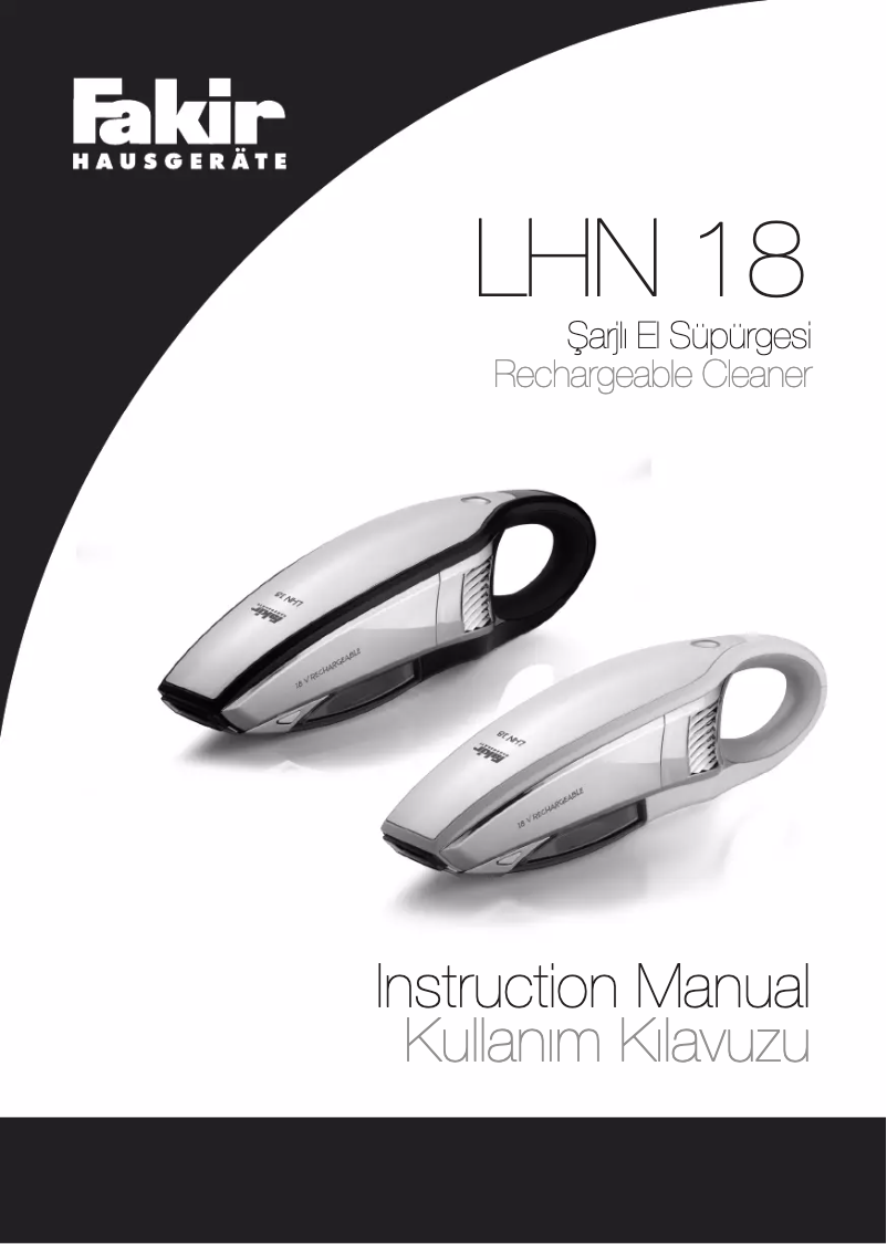Page 1 de la notice Manuel utilisateur Fakir LHN 18