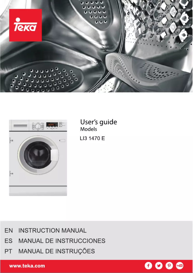 Page 1 de la notice Manuel utilisateur Teka LI3 1470 E