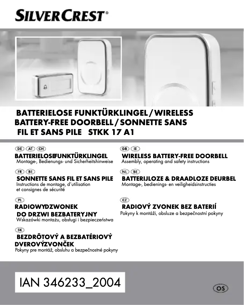 Página 1 del manual Manual de usuario SilverCrest STKK 17 A1