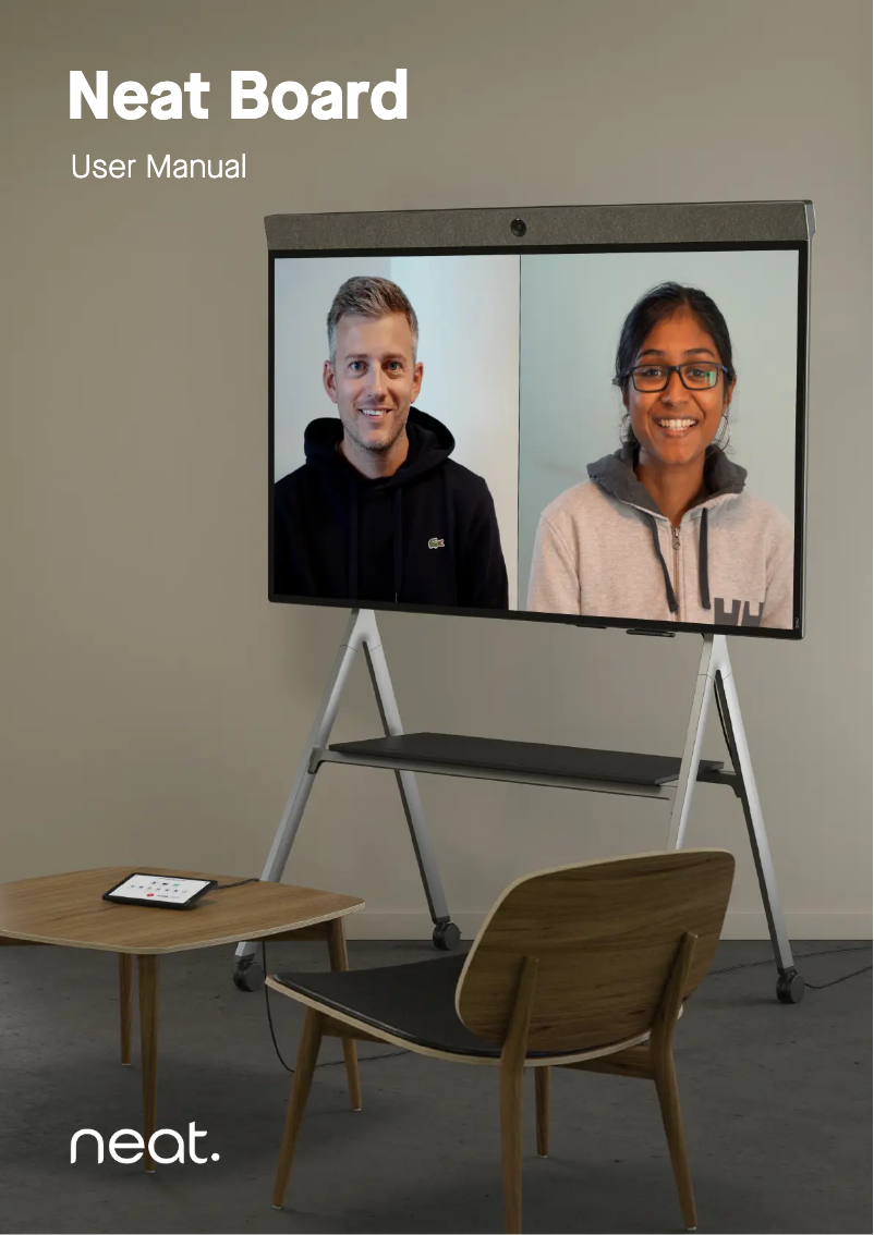 Page 1 de la notice Manuel utilisateur Neat Board