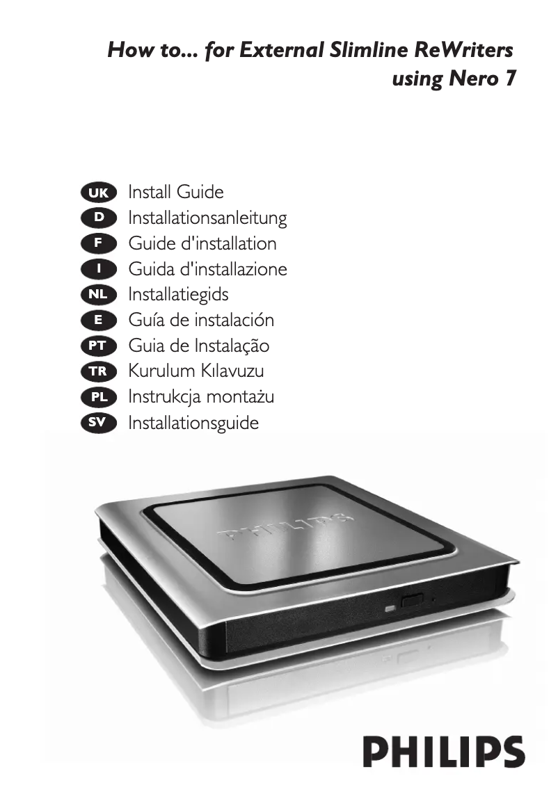 Página 1 del manual Manual de instrucciones Philips SPD4000CC