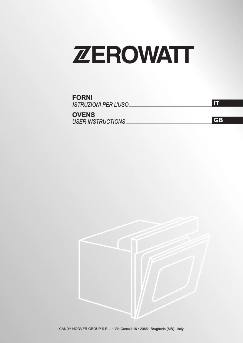 Page 1 de la notice Manuel utilisateur Zerowatt ZFFS302NX/E