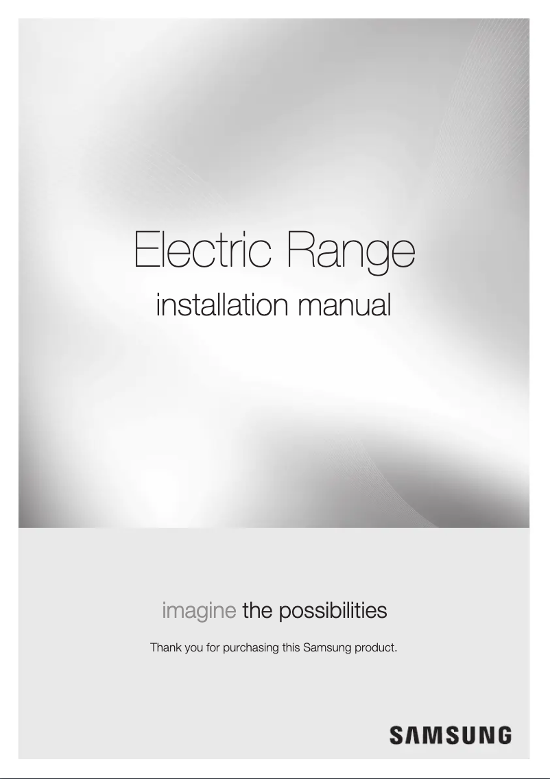 Página 1 del manual Guía de inicio rápido Samsung NE58K9430SS