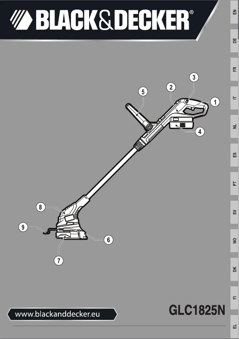 Página 1 del manual Manual de usuario Black & Decker GLC1825