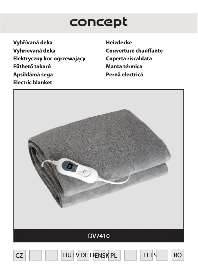 Página 1 del manual Manual de usuario Concept DV7410