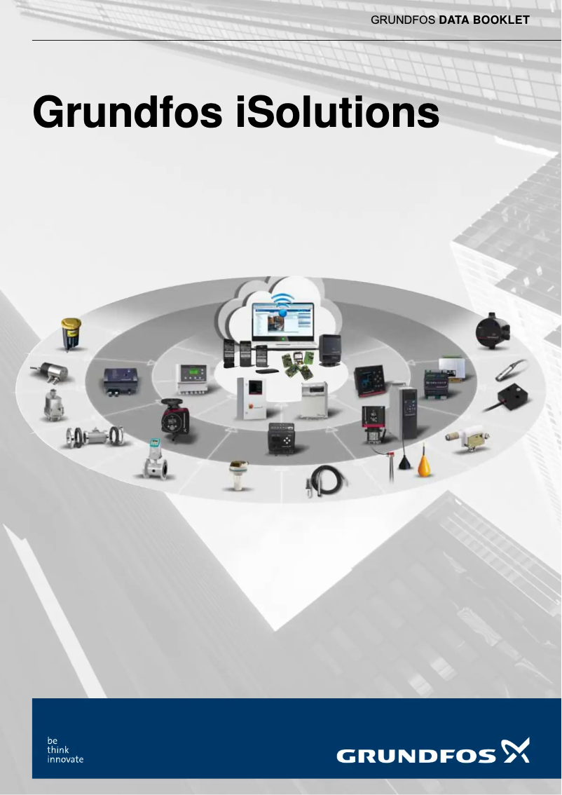 Page 1 de la notice Fiche technique Grundfos IO 241