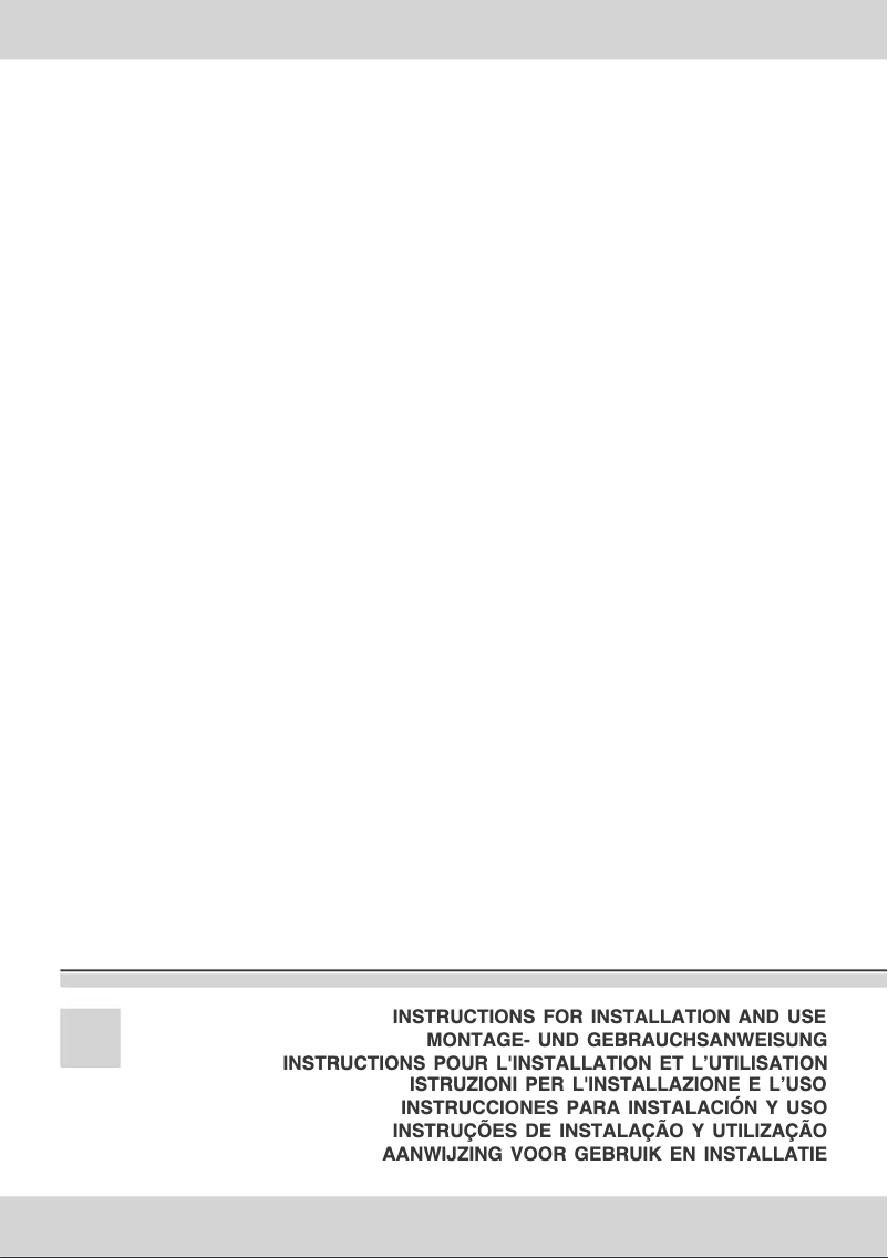 Página 1 del manual Manual de usuario Candy CDH 90 W