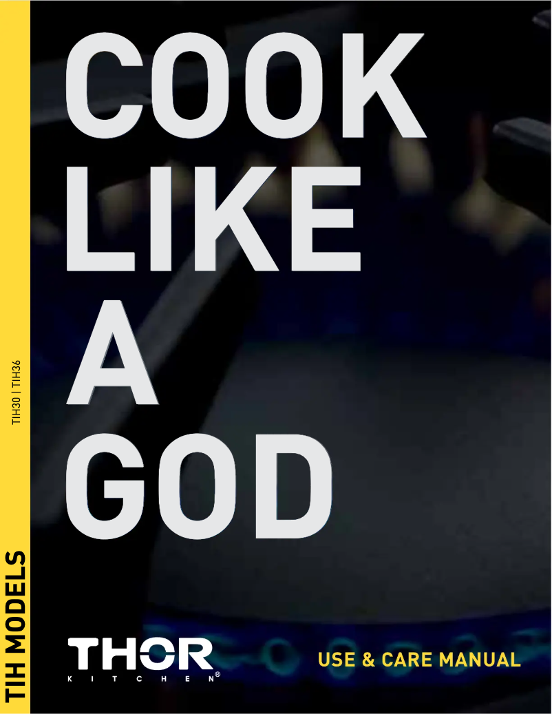 Página 1 del manual Ficha técnica Thor TIH30