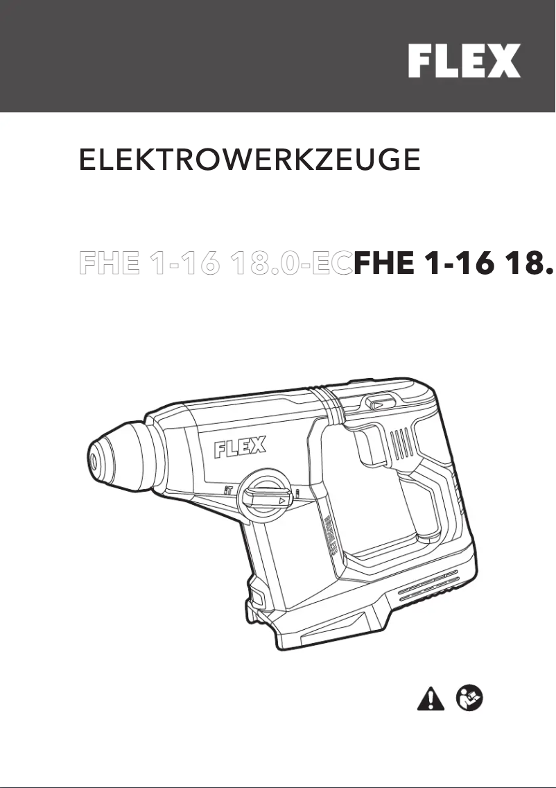 Page 1 de la notice Manuel utilisateur Flex FHE 1-16 18.0-EC