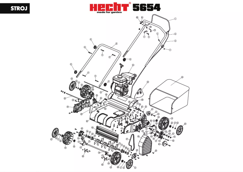 Page 1 de la notice Manuel utilisateur Hecht 5654