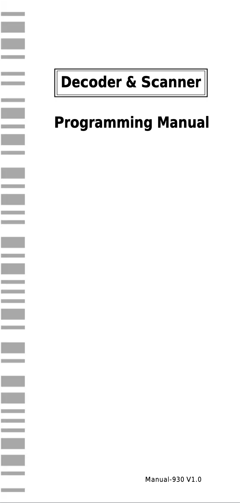 Page 1 de la notice Manuel utilisateur Deltaco POS-833