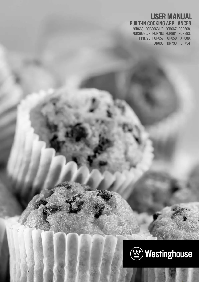 Page 1 de la notice Manuel utilisateur Westinghouse POR667W