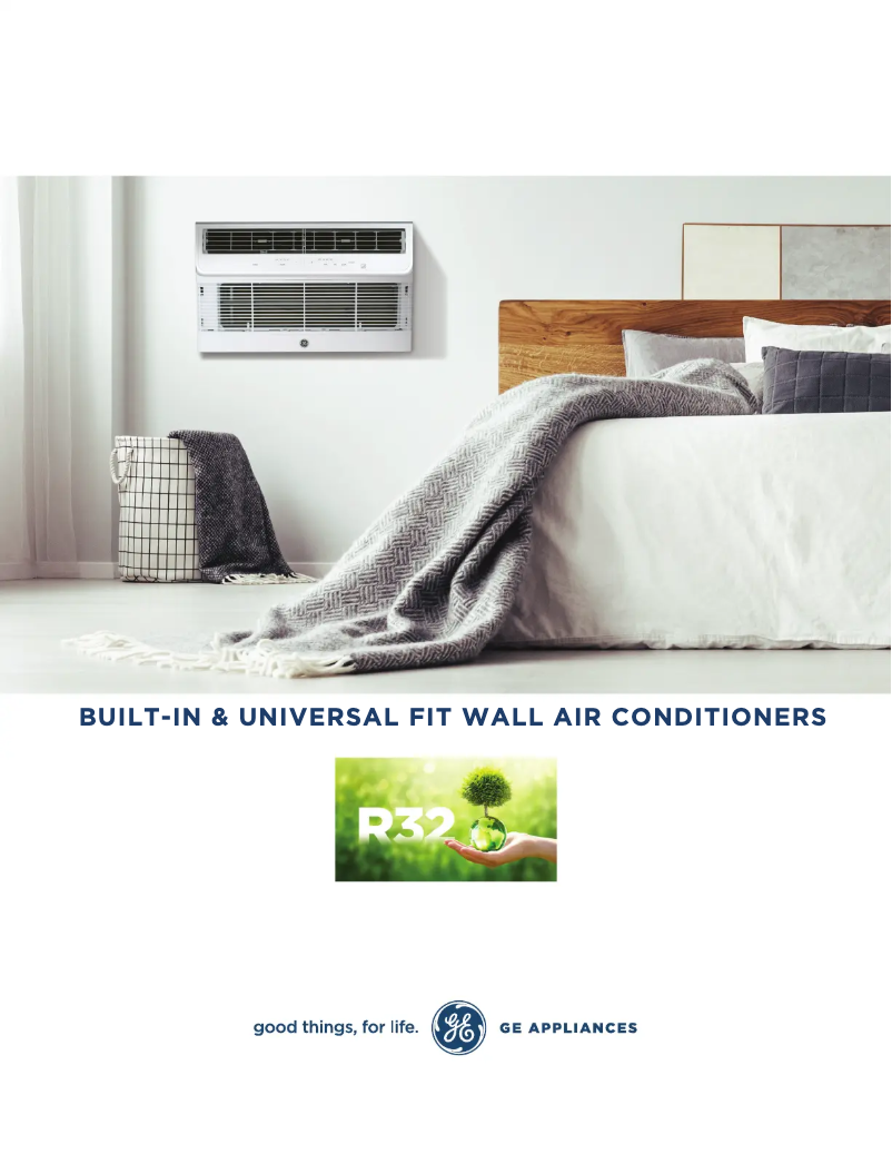 Page 1 of the manual User Manual GE AKCQ14DCJ