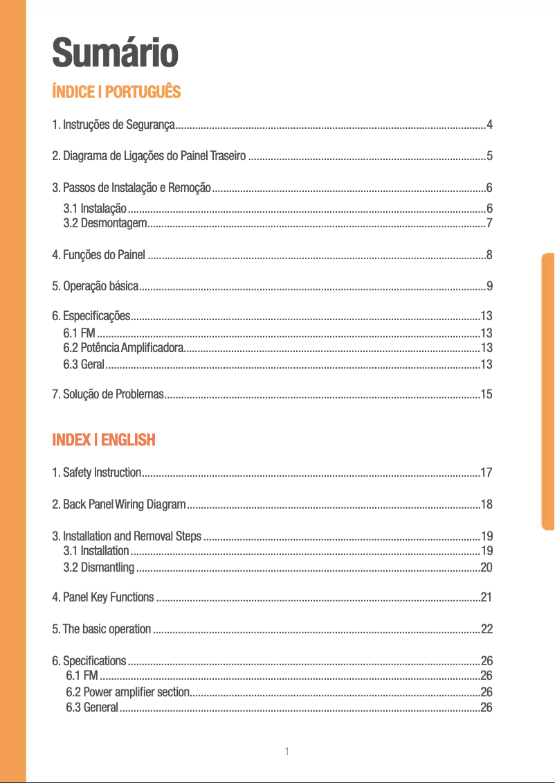 Página 1 del manual Manual de usuario Multilaser One P3213