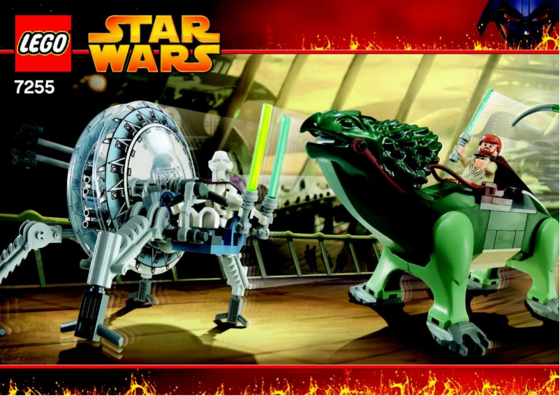 Page 1 de la notice Manuel utilisateur Lego Star Wars 7255